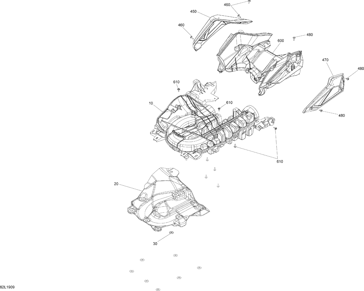 02- Air Intake - 600 Racing