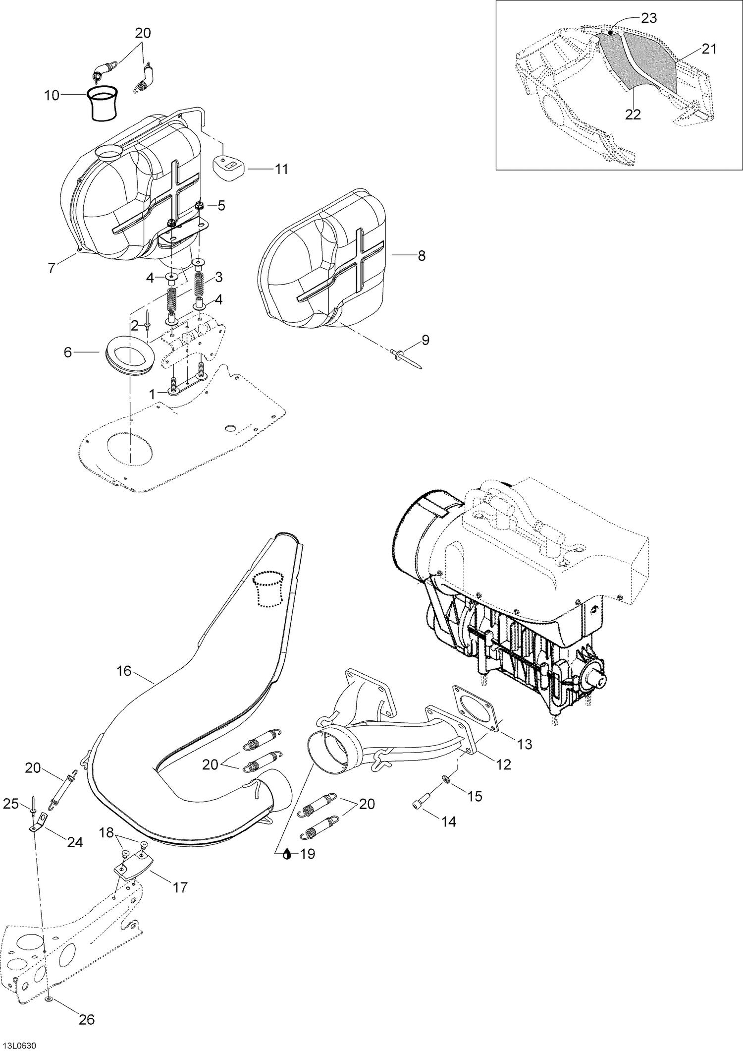 01- Tuned Pipe And Muffler