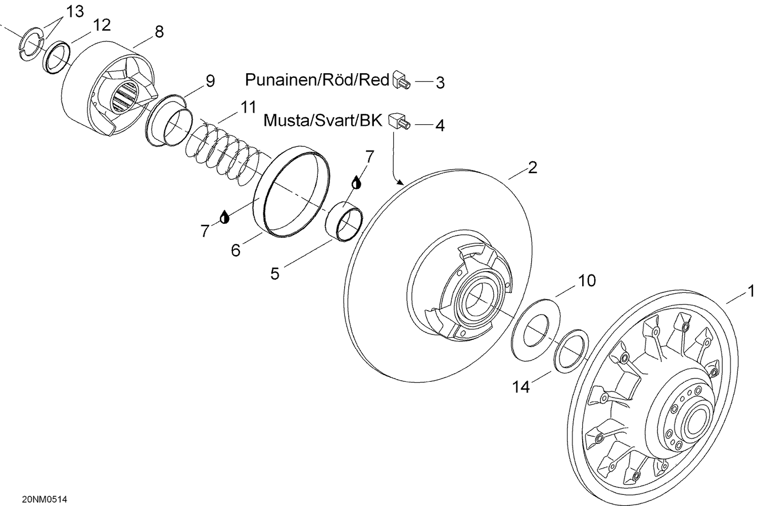 05- Driven pulley