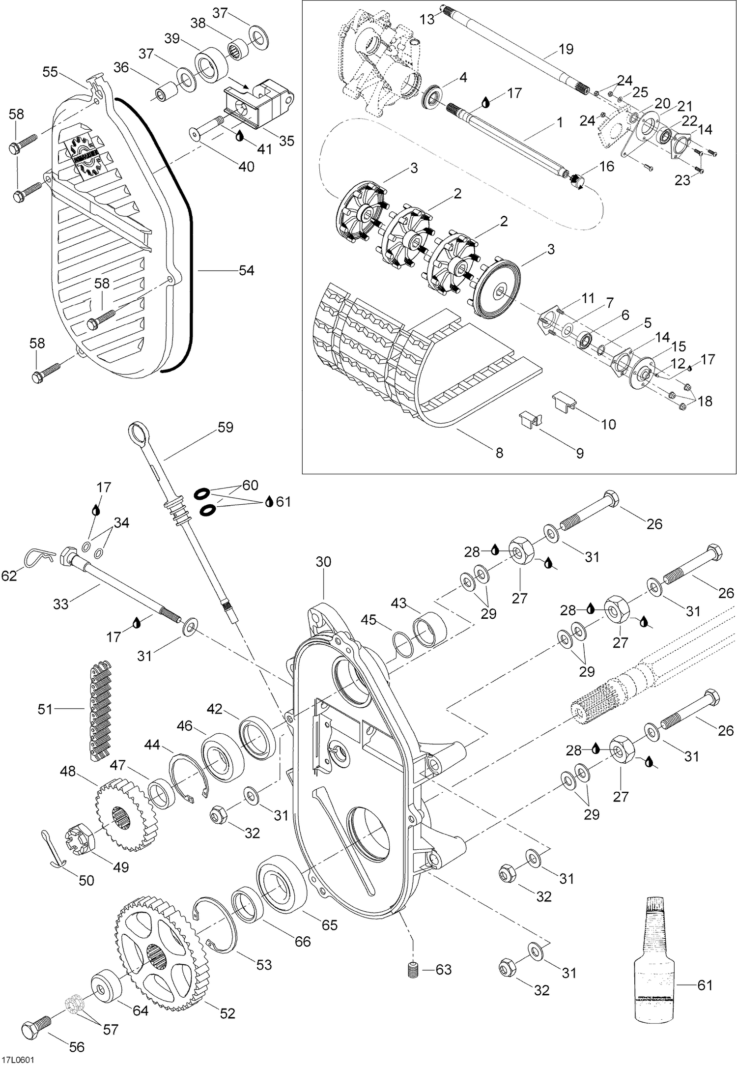 05- Drive Axle And Chaincase