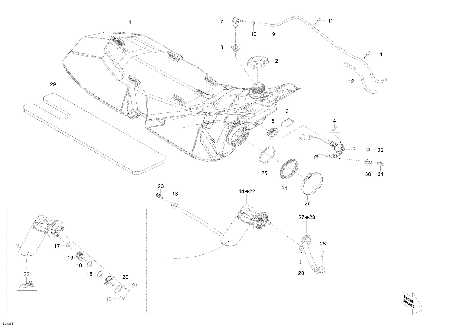 Assembly diagram