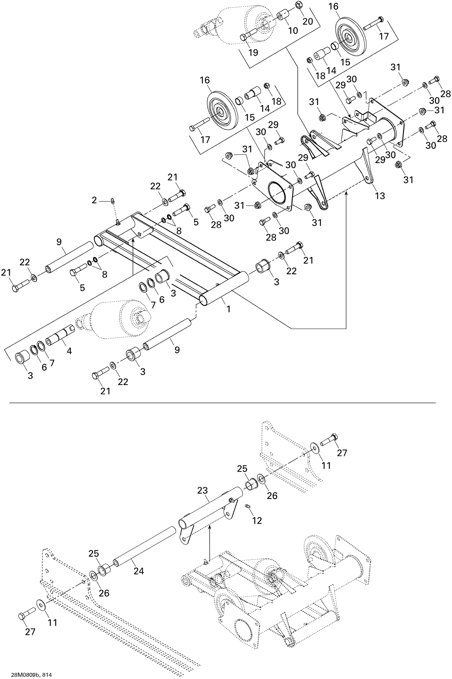 08- Rear Arm V-156