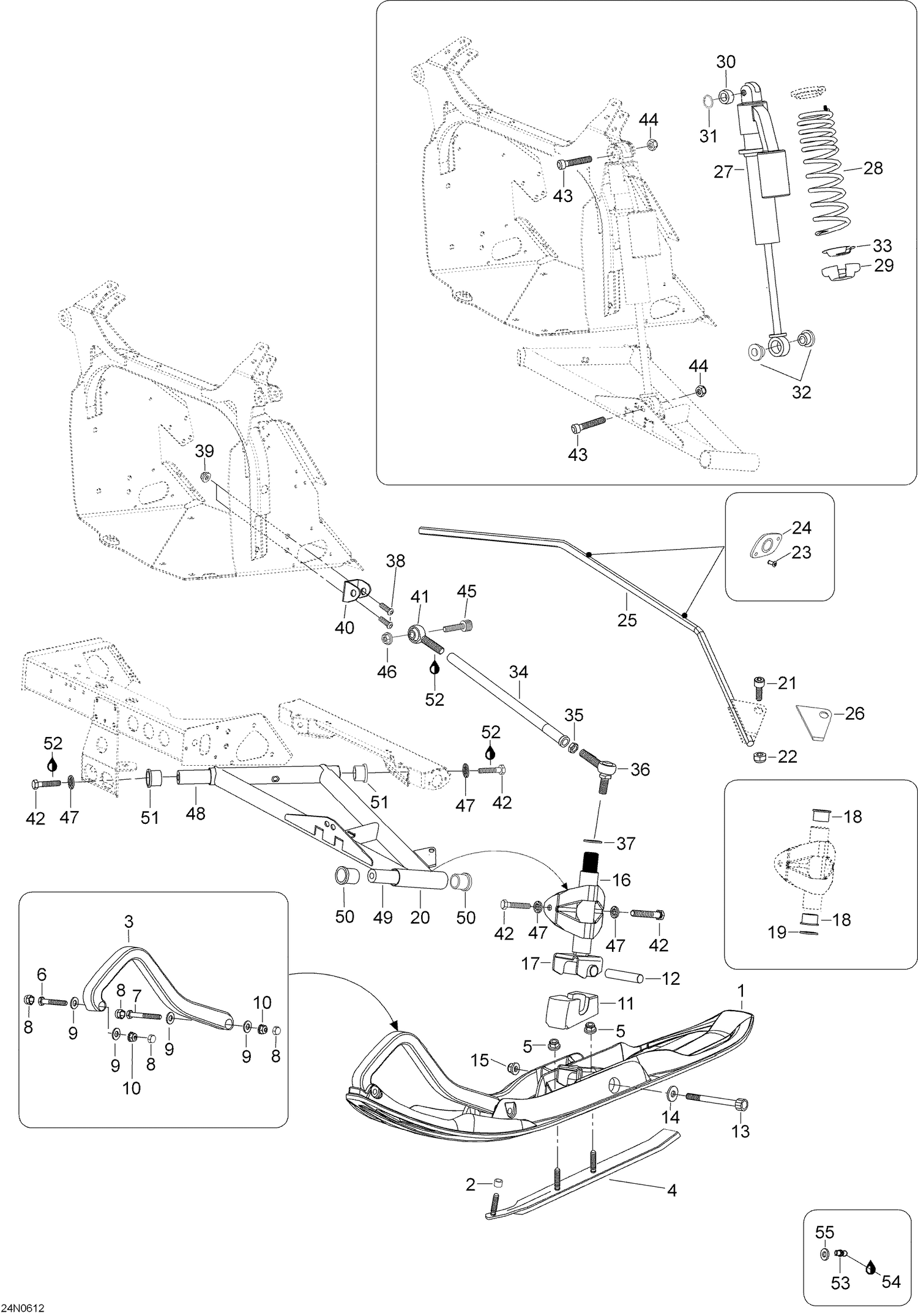 07- Front Suspension And Ski