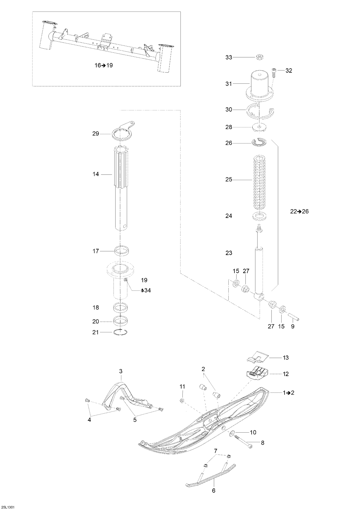 07- Front Suspension And Ski
