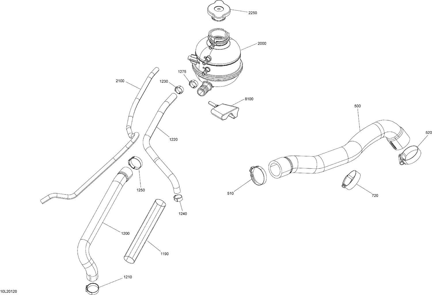 03- Cooling - System -  Without Front Radiator