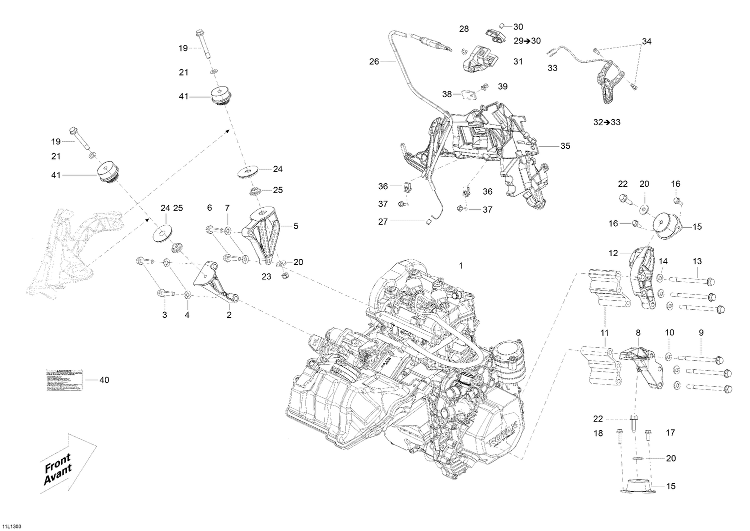 01- Engine And Engine Support