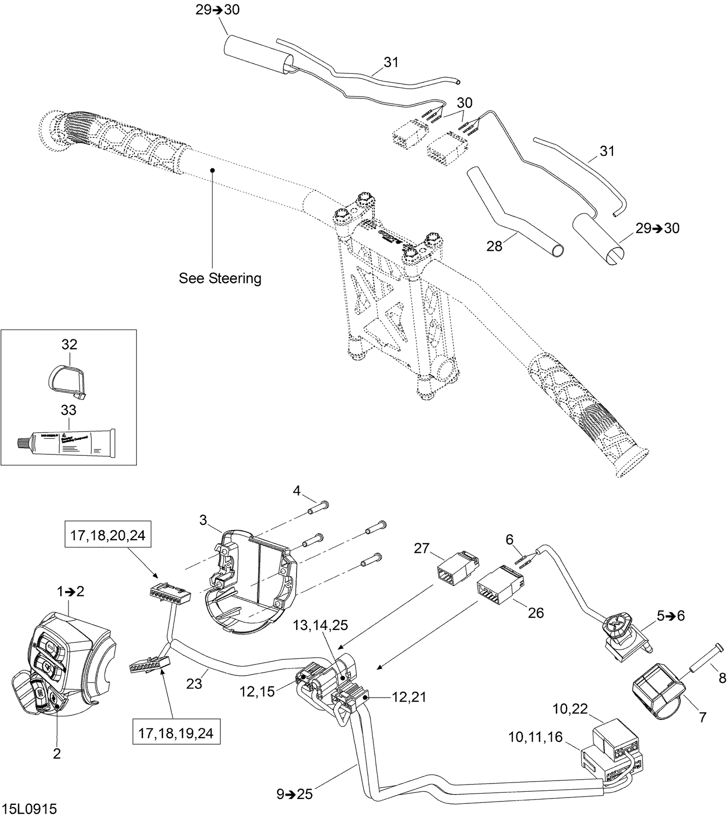 10- Steering Wiring Harness
