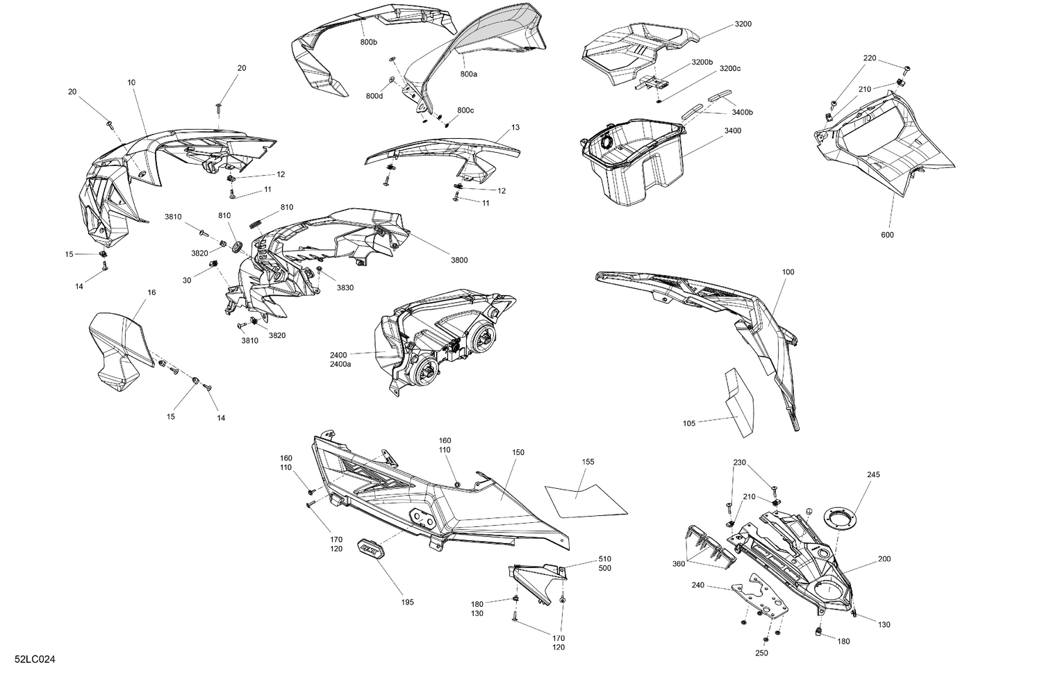 07- Body - Hood Section and WindShield