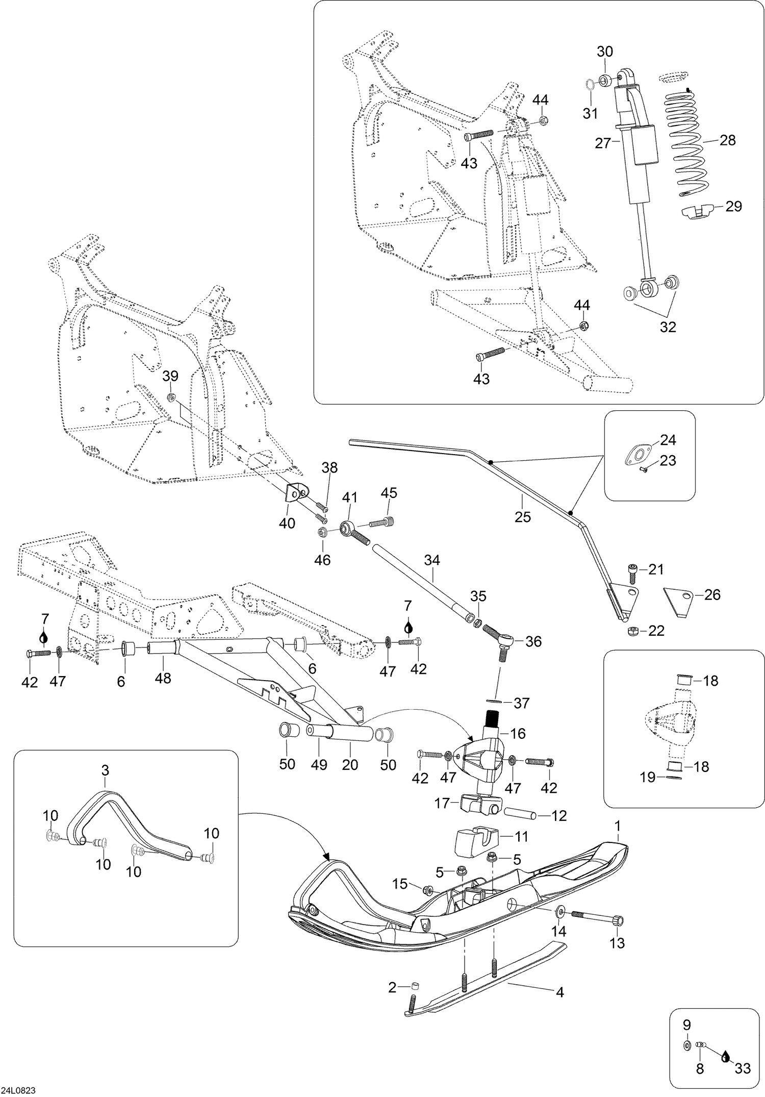 07- Front Suspension And Ski
