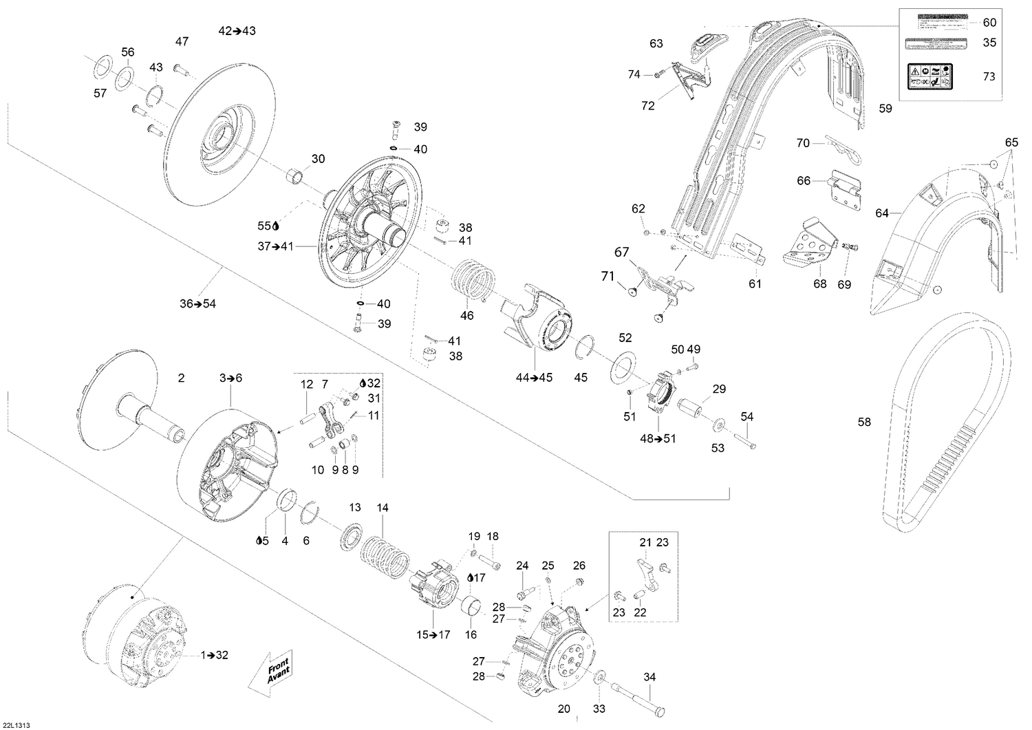 Assembly diagram