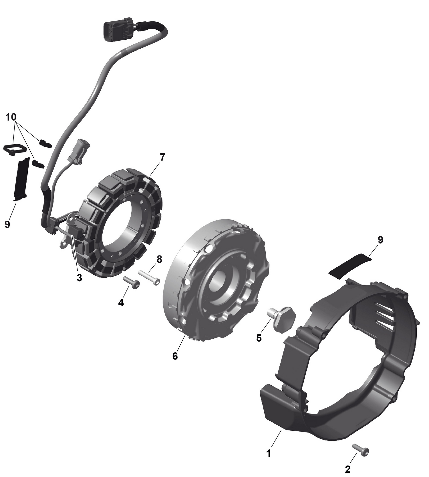 01- ROTAX - Magneto and Electric Starter