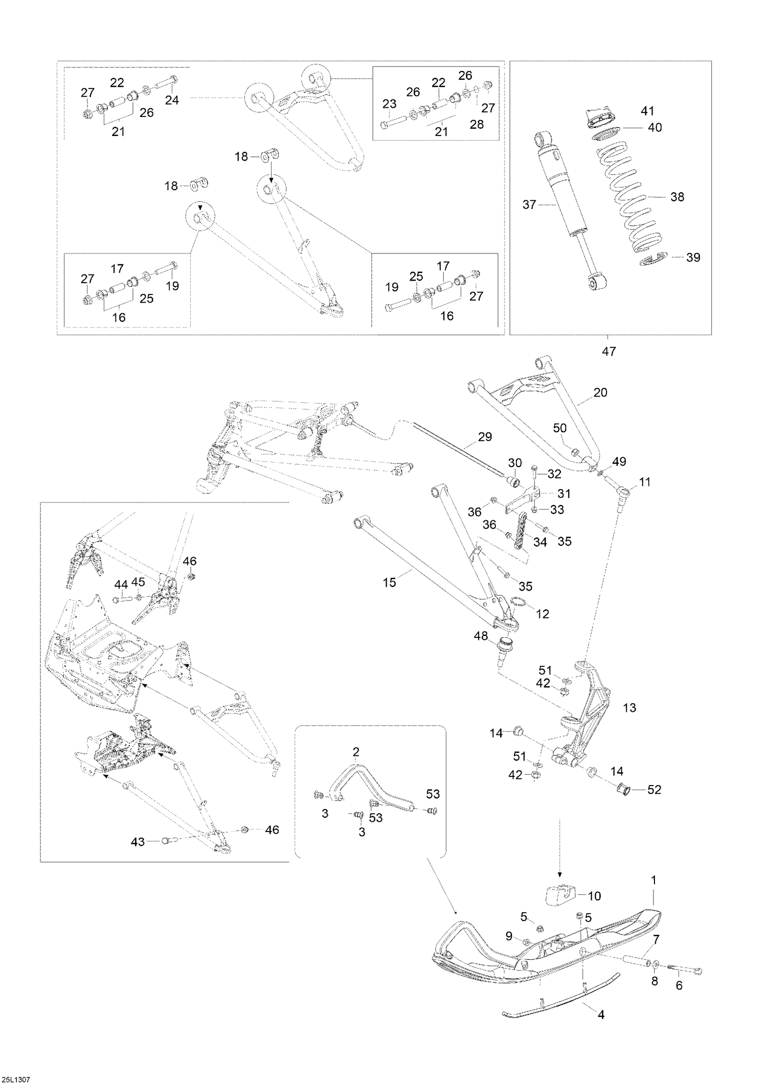 07- Front Suspension And Ski