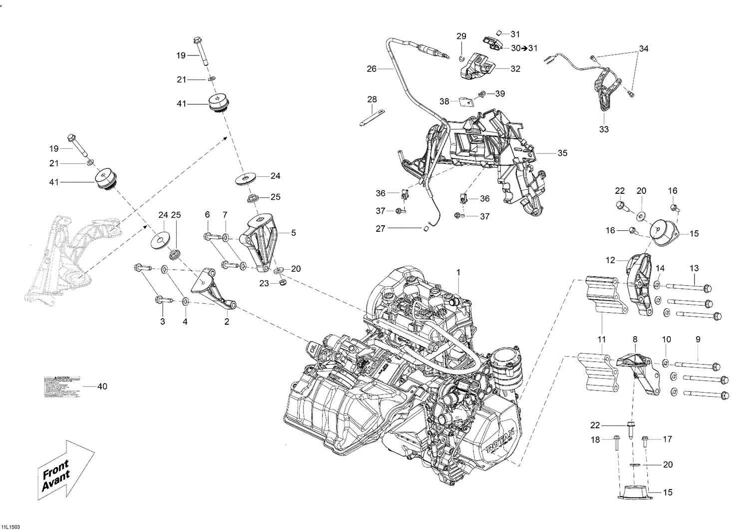 01- Engine And Engine Support