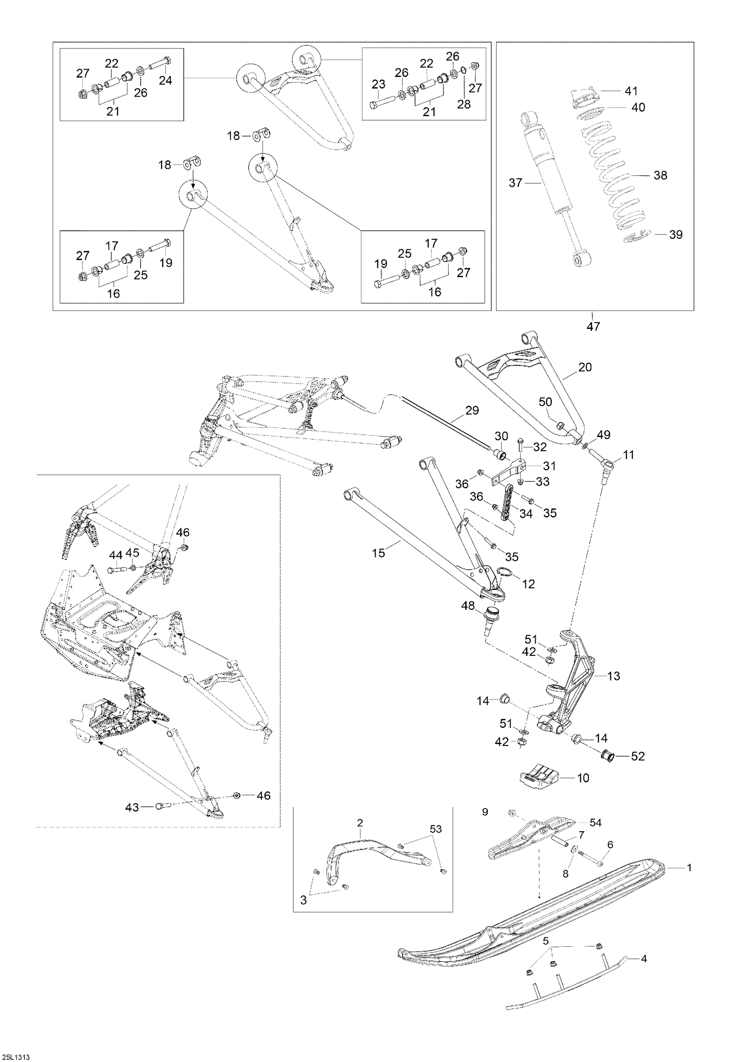 07- Front Suspension And Ski