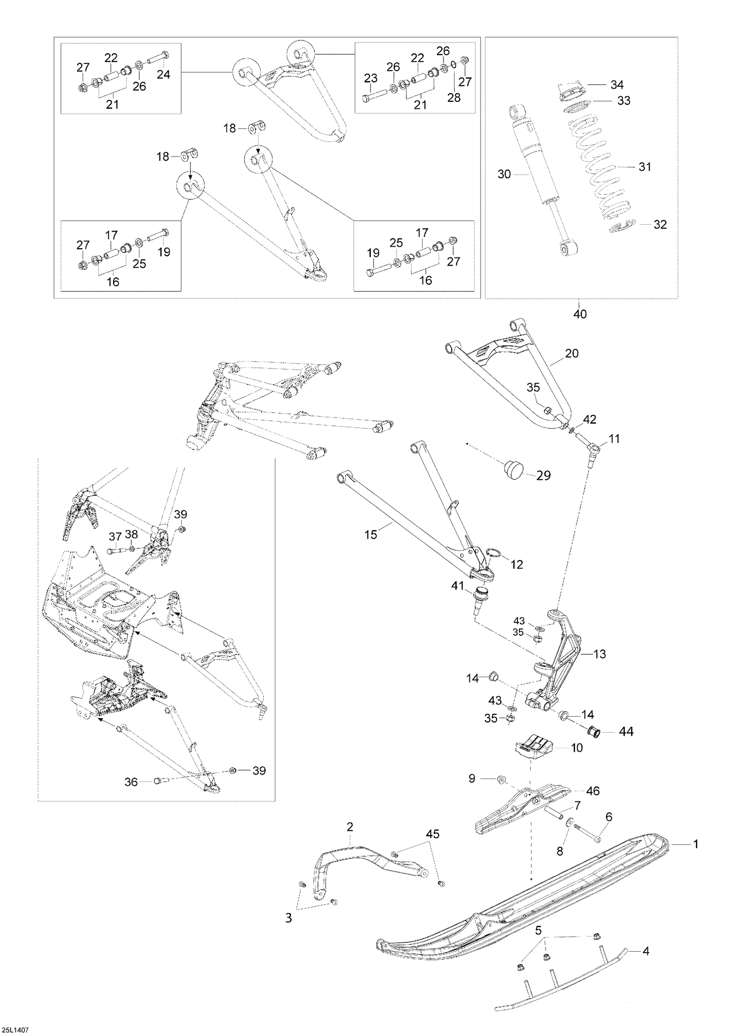 07- Front Suspension And Ski