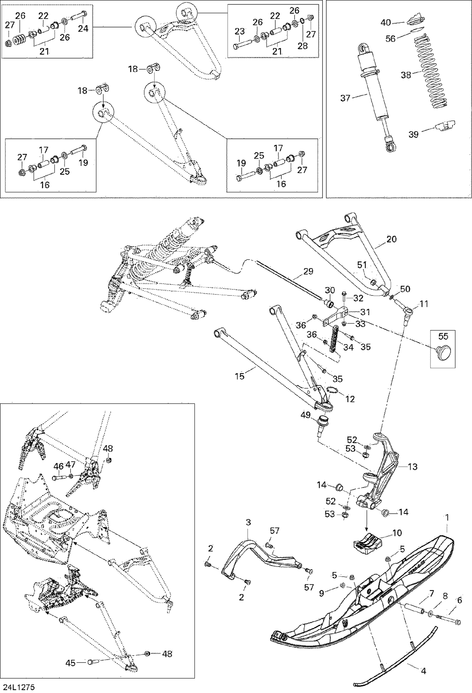 07- Front Suspension And Ski