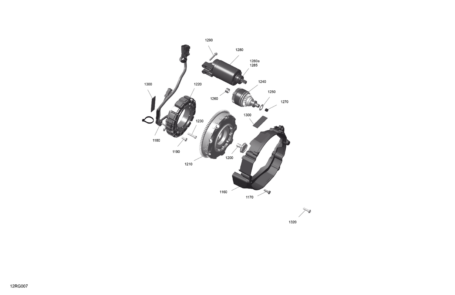 01- ROTAX - Magneto and Electric Starter