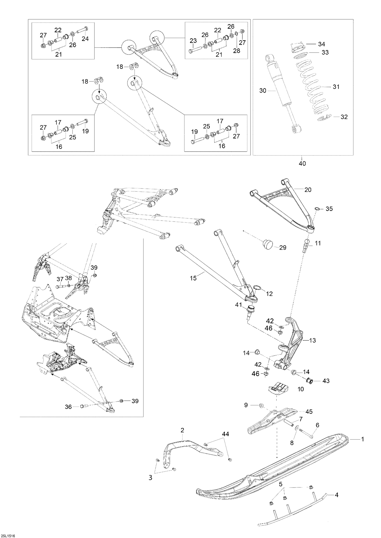 07- Front Suspension And Ski