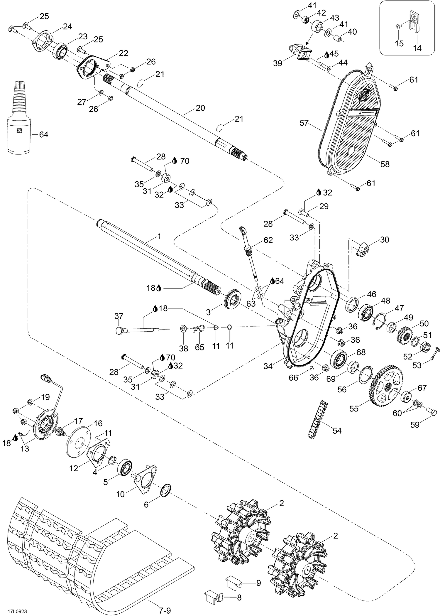 05- Drive Axle And Track