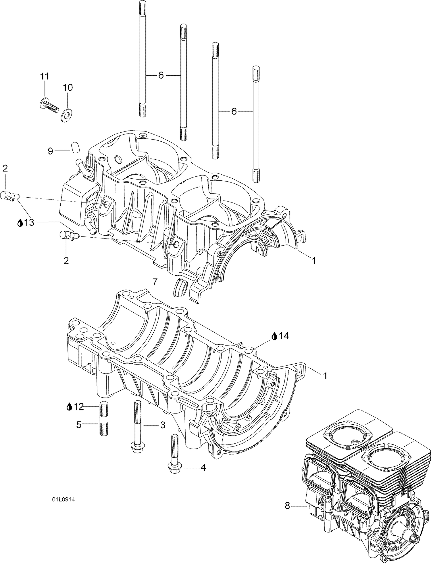 01- Crankcase