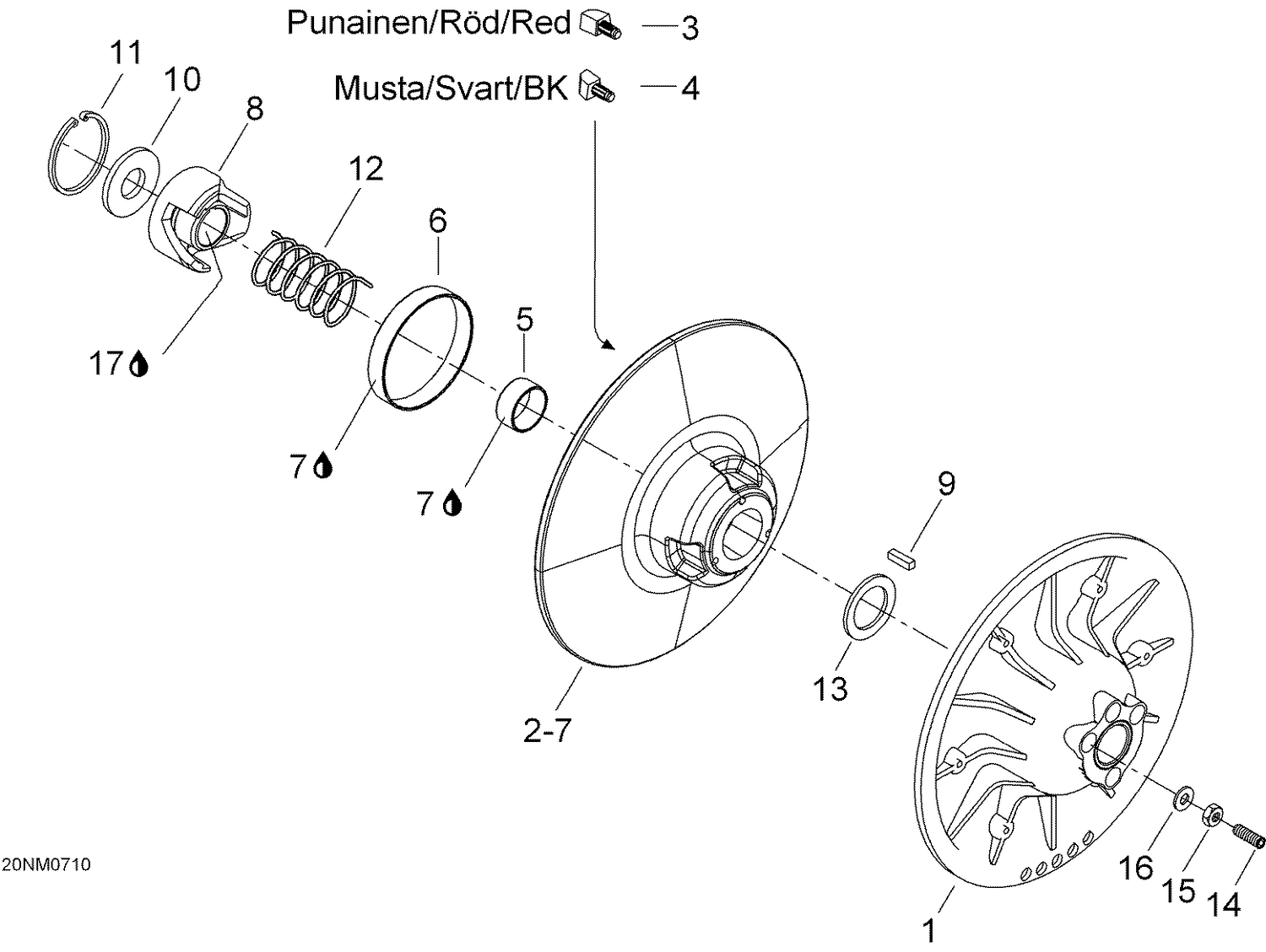 05- Driven pulley