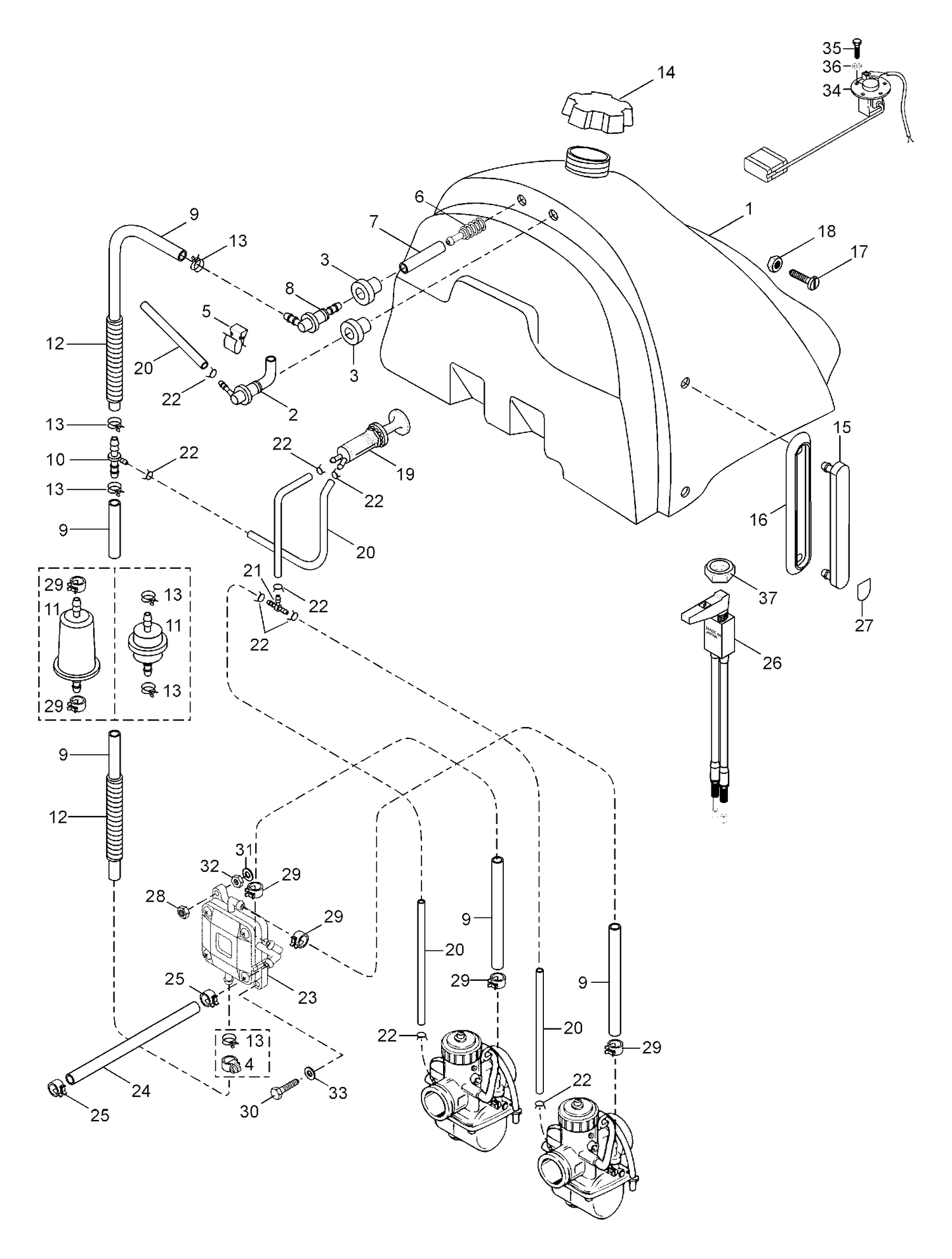 Assembly diagram