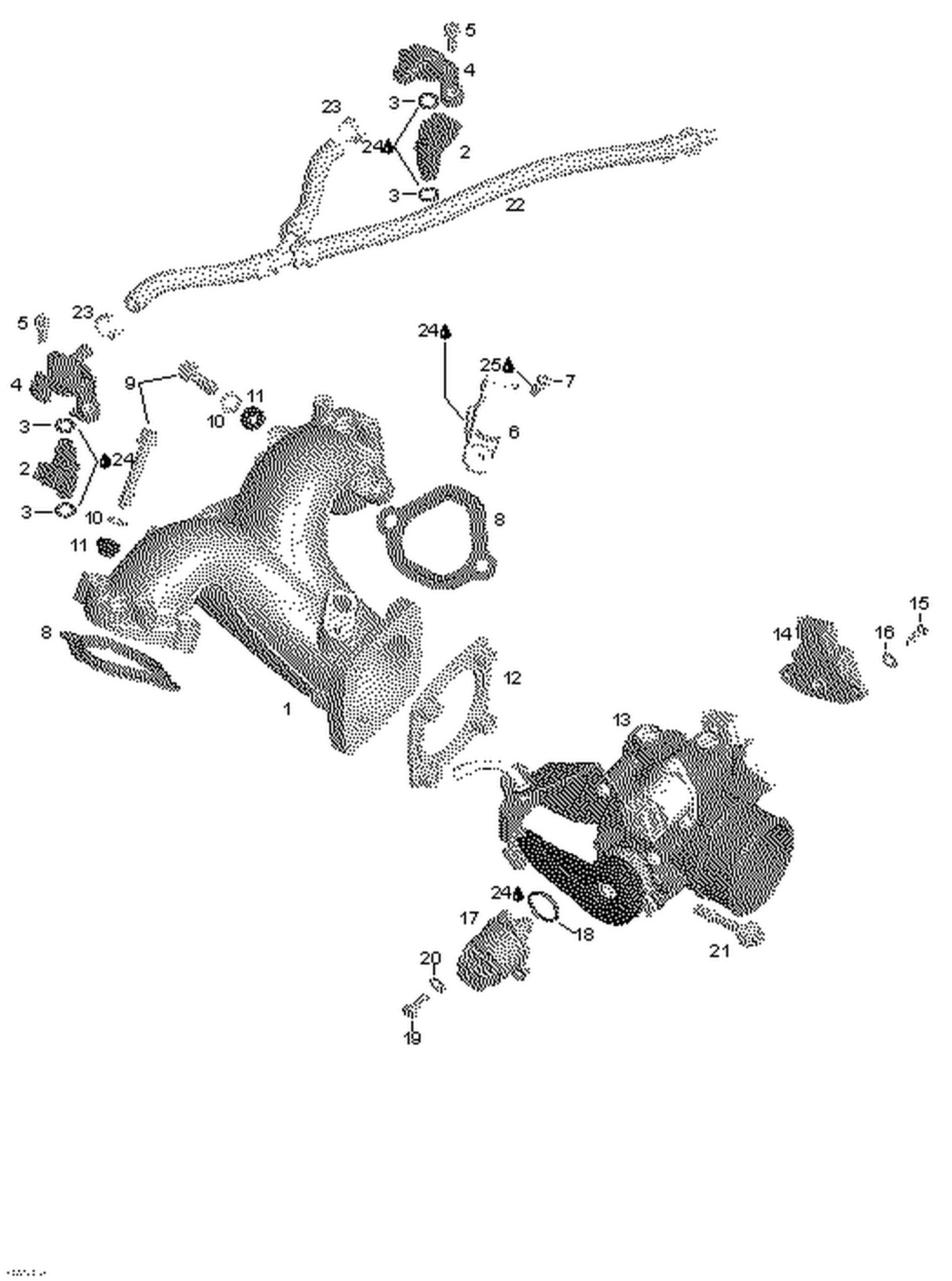 01- Air Inlet manifold And Throttle Body