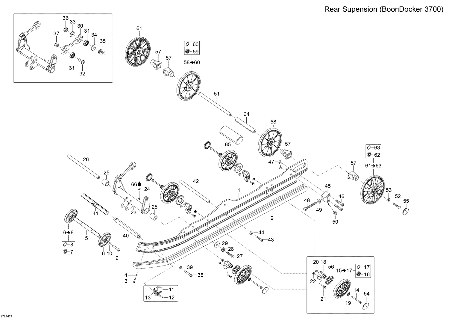 08- Rear Suspension (3700)