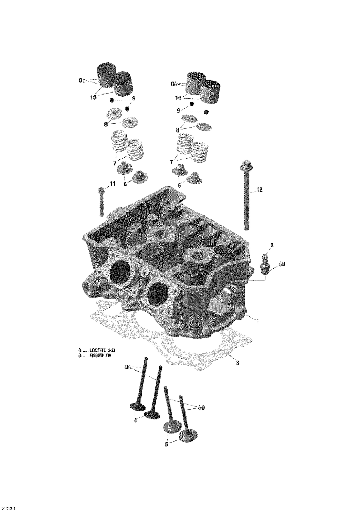 01- Cylinder Head And Exhaust Manifold