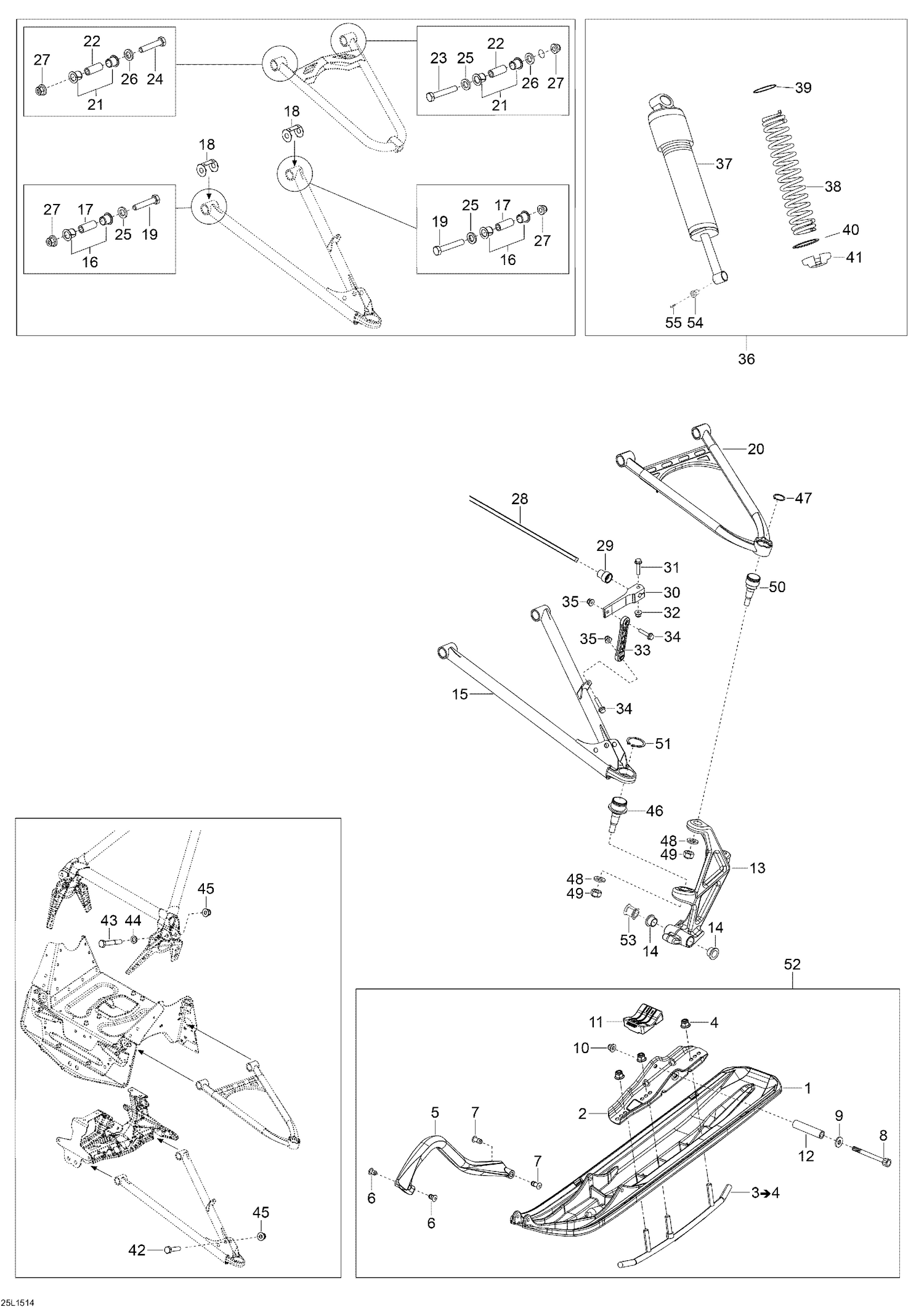 07- Front Suspension And Ski