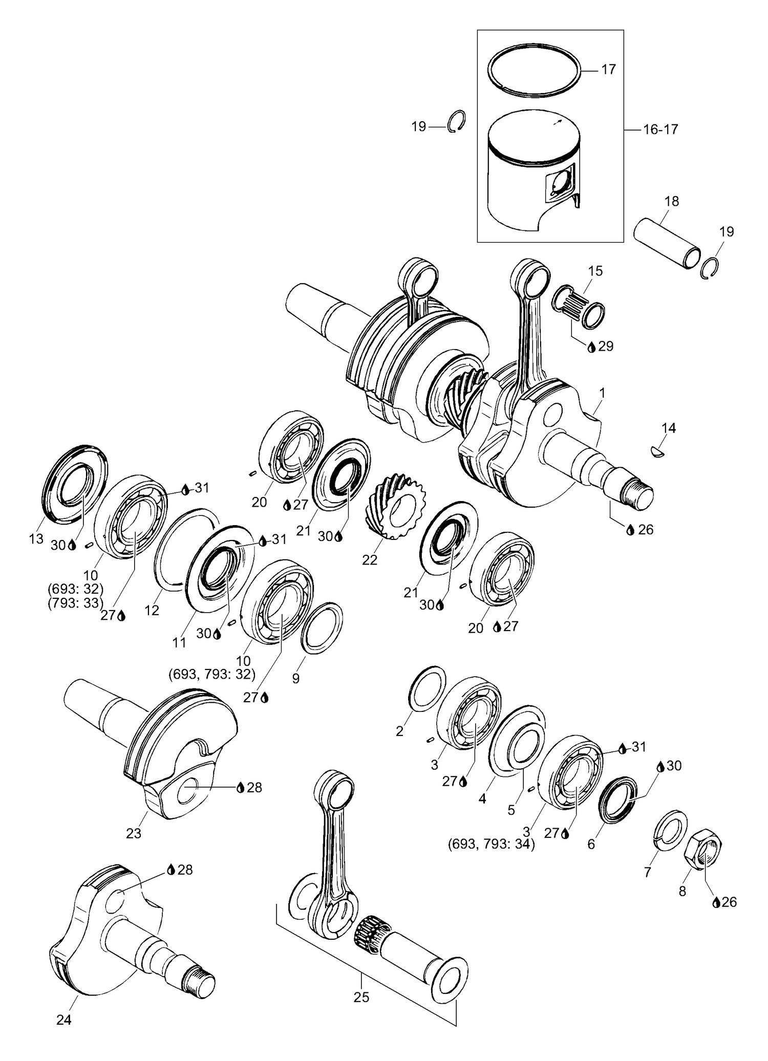 01- Crankshaft Assy