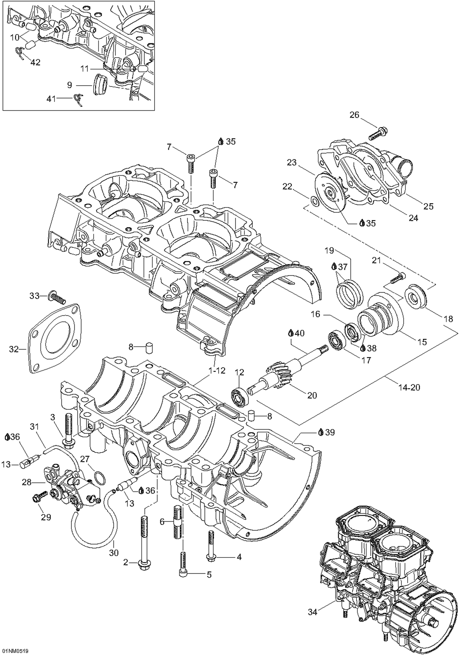 01- Crankcase