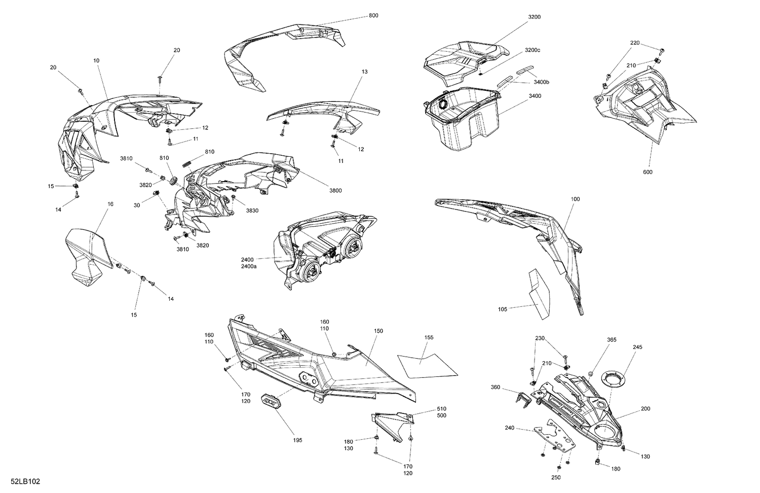 07- Body - Hood Section and WindShield