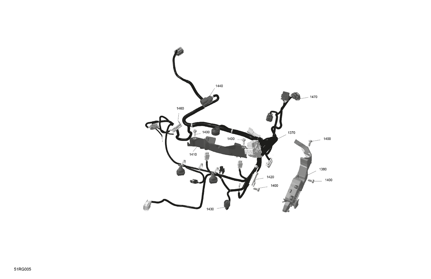 01- ROTAX - Engine Harness And Electronic Module
