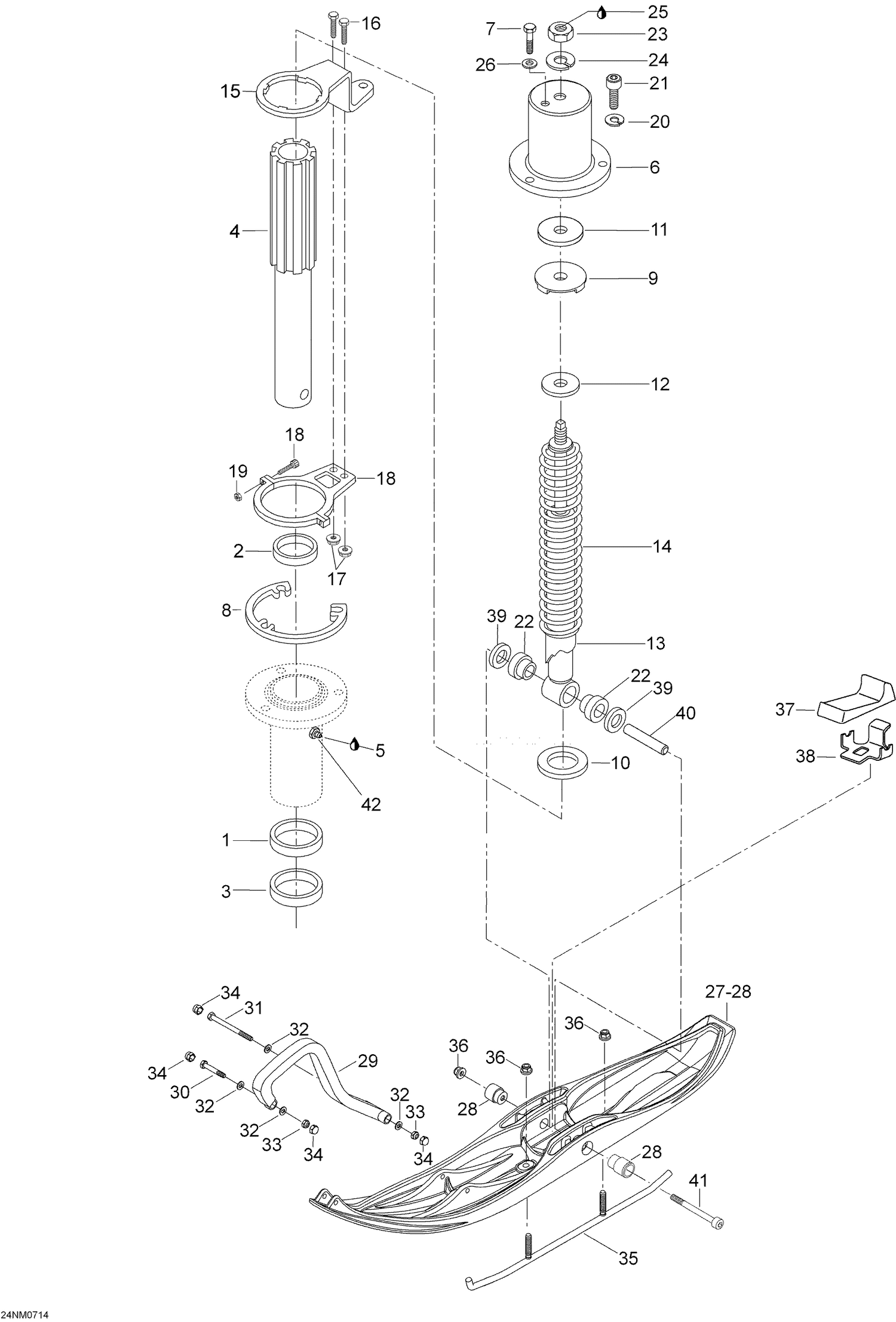 07- Front Suspension And Ski