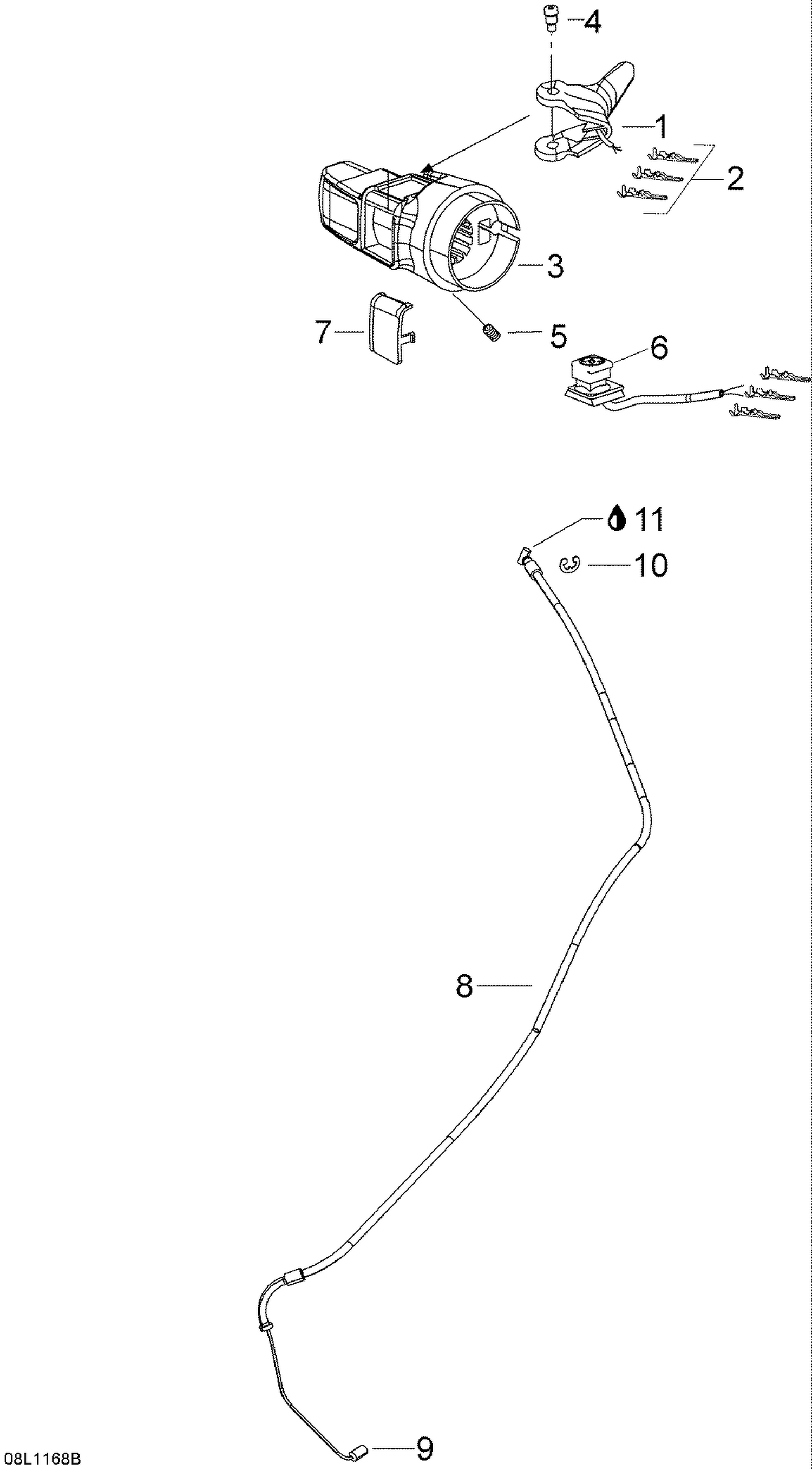 07- Throttle Handle And Housing