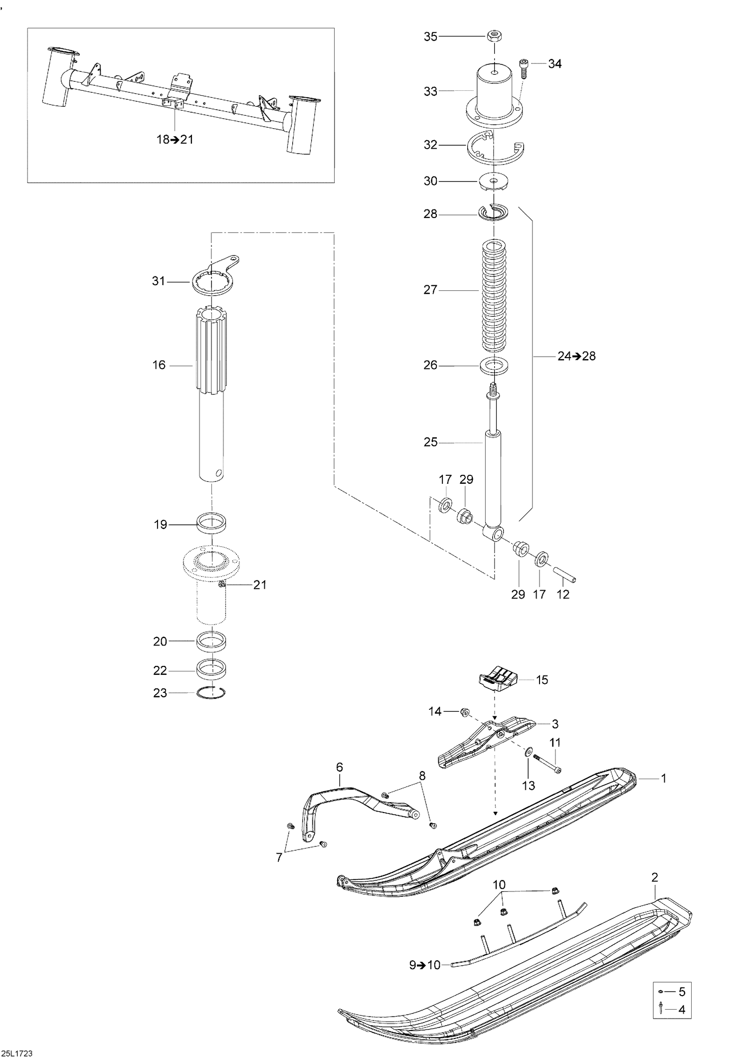 07- Front Suspension And Ski