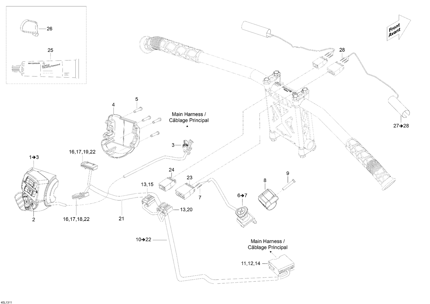 10- Steering Wiring Harness