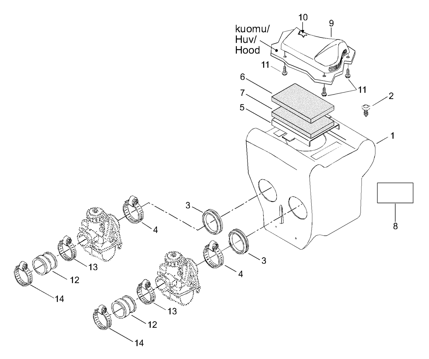 Assembly diagram