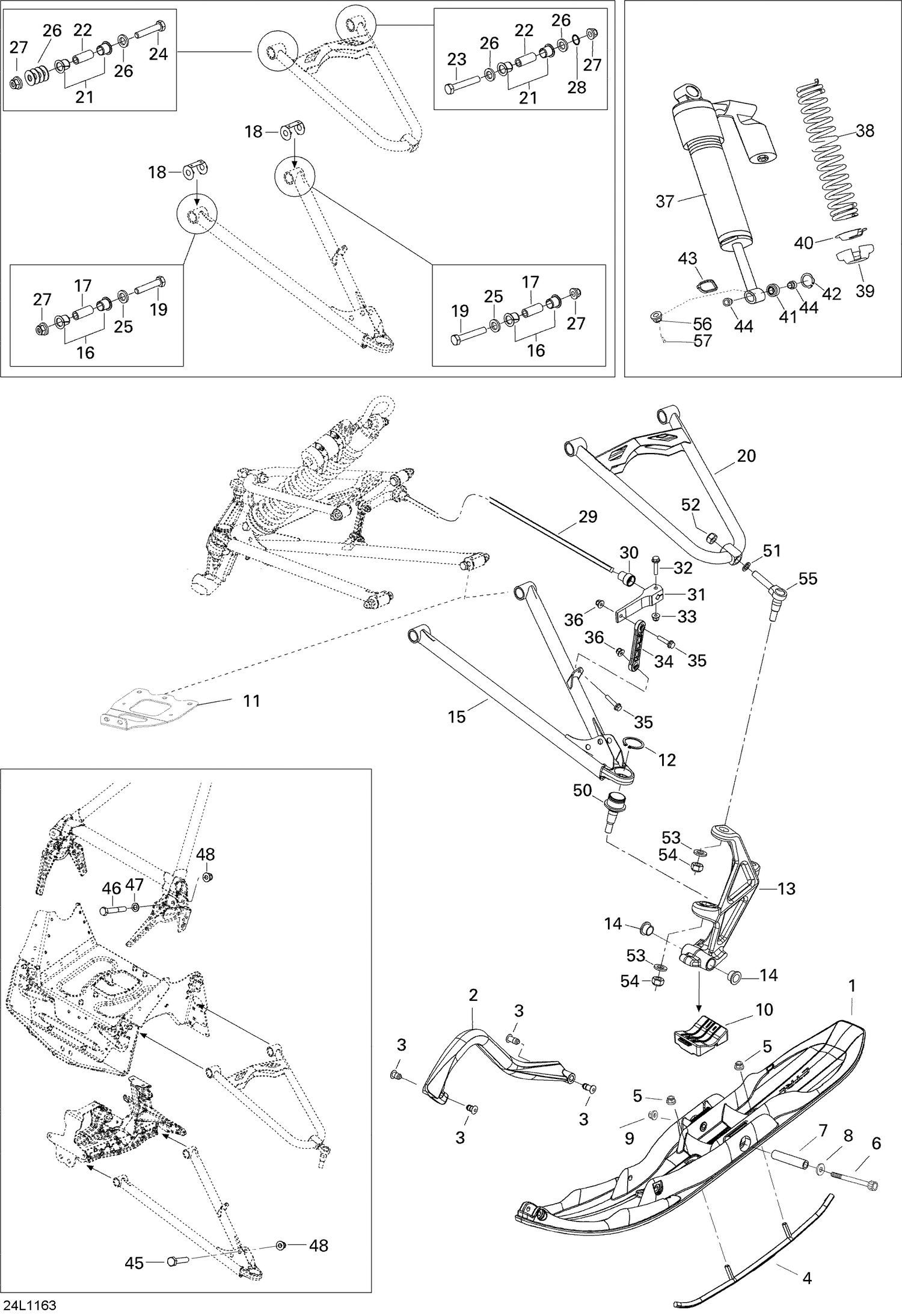 07- Front Suspension And Ski