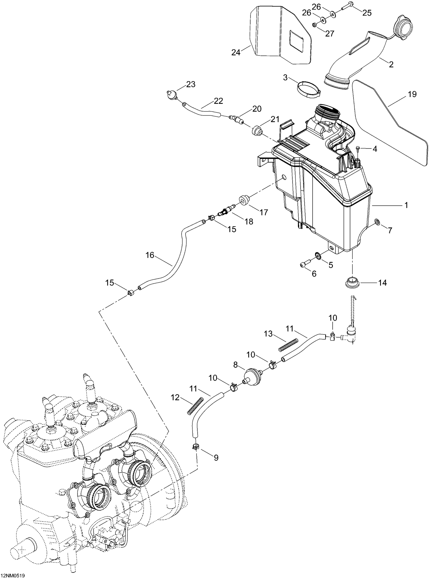 02- Oil Tank And Support
