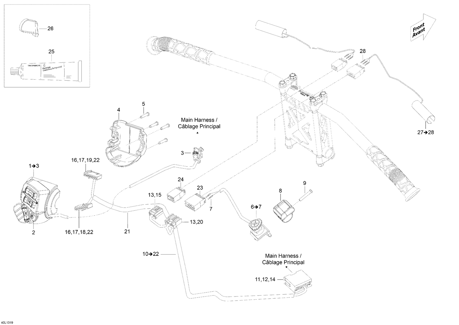 10- Steering Wiring Harness