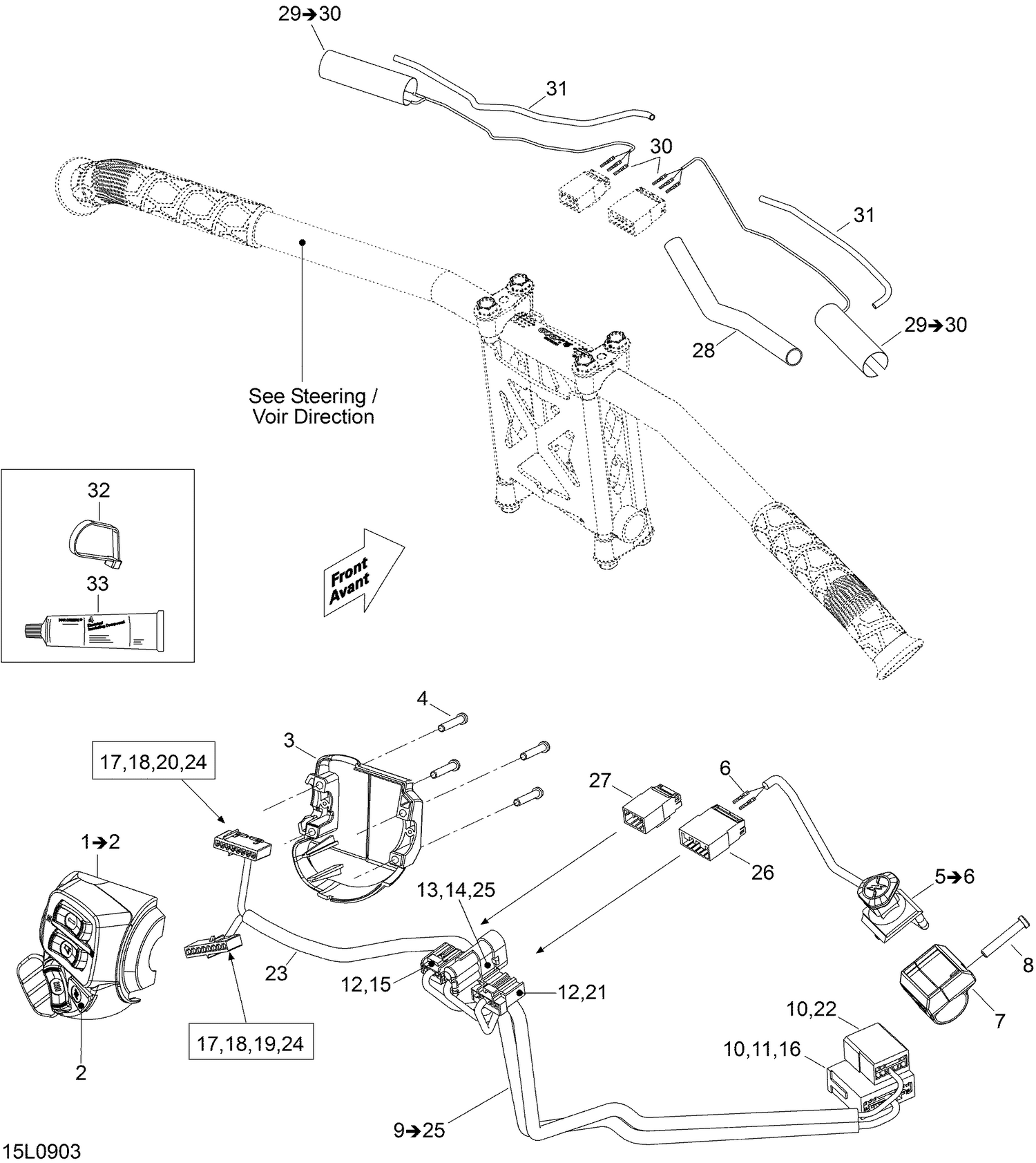 10- Steering Wiring Harness