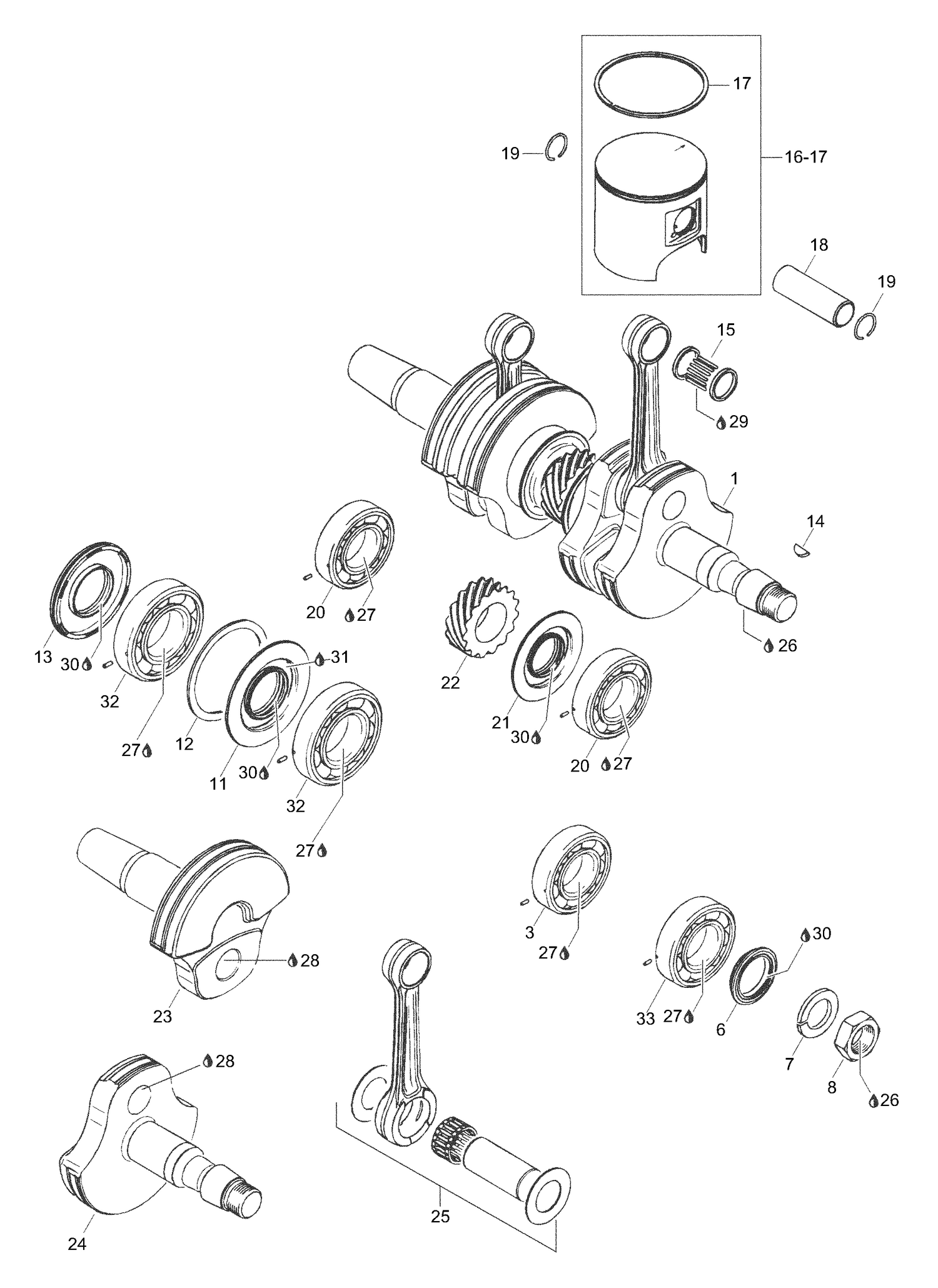 01- Crankshaft Assy