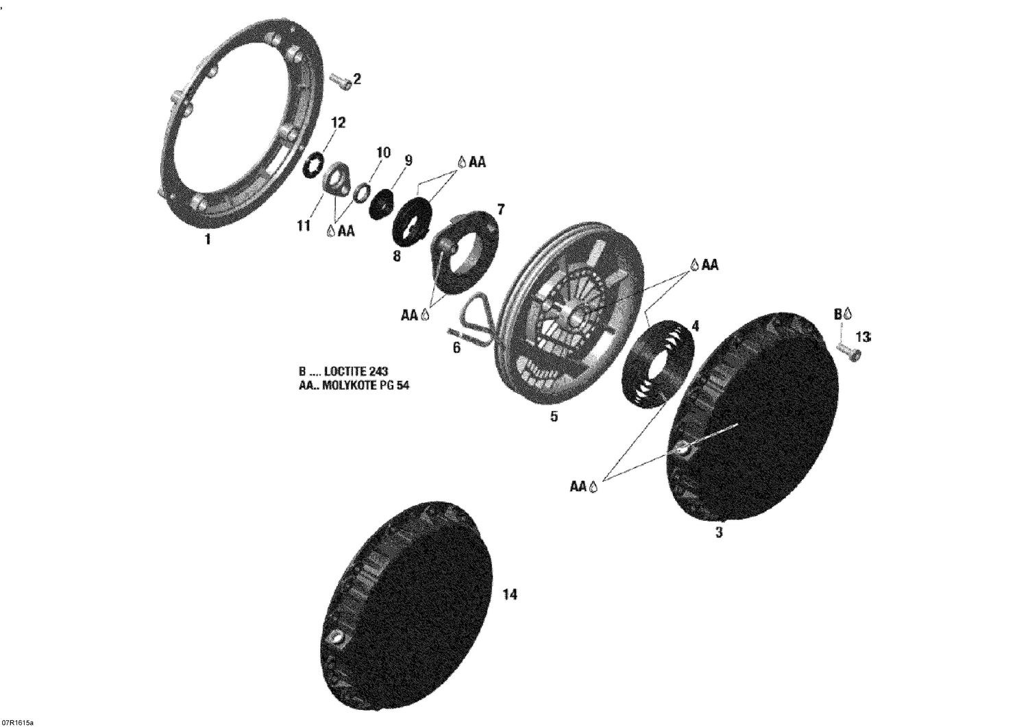 04- Rewind Starter - 600 E-TEC