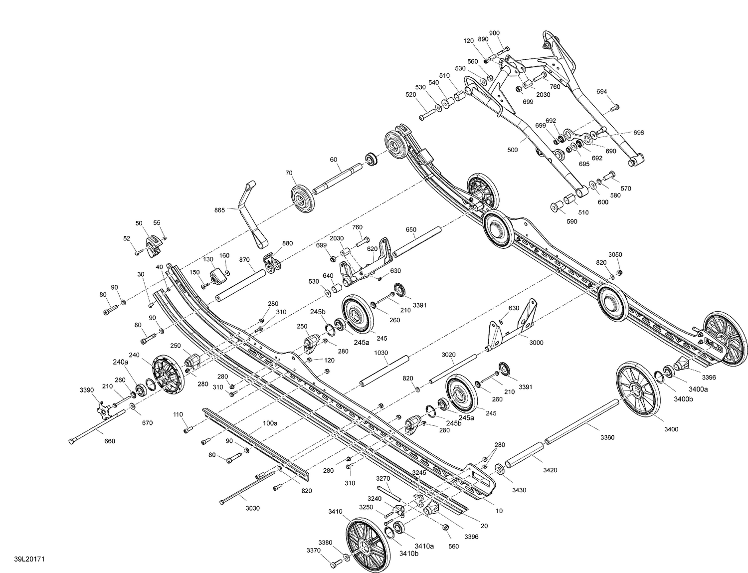 08- Suspension, Rear - Lower Section - RE
