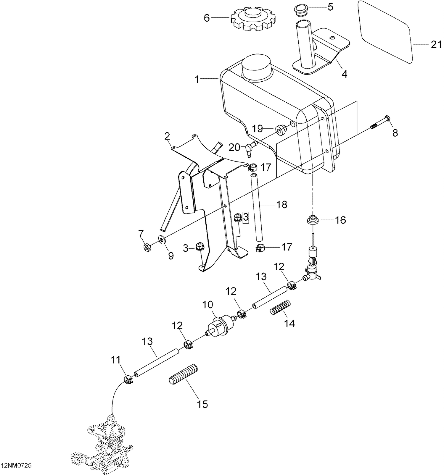 02- Oil Tank And Support