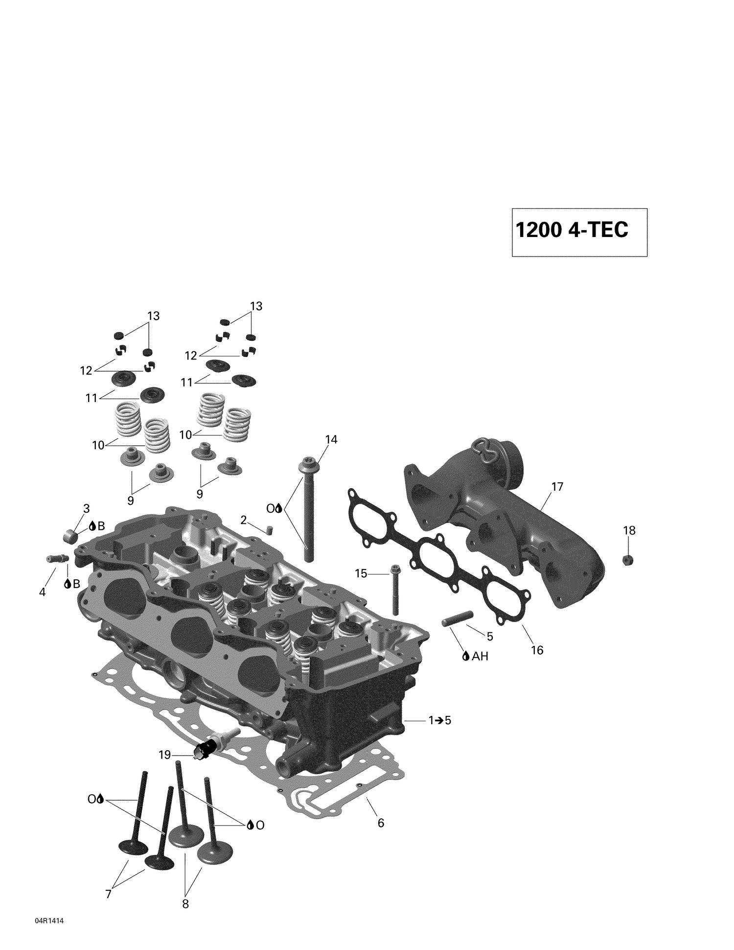 01_Cylinder Head and Exhaust Manifold
