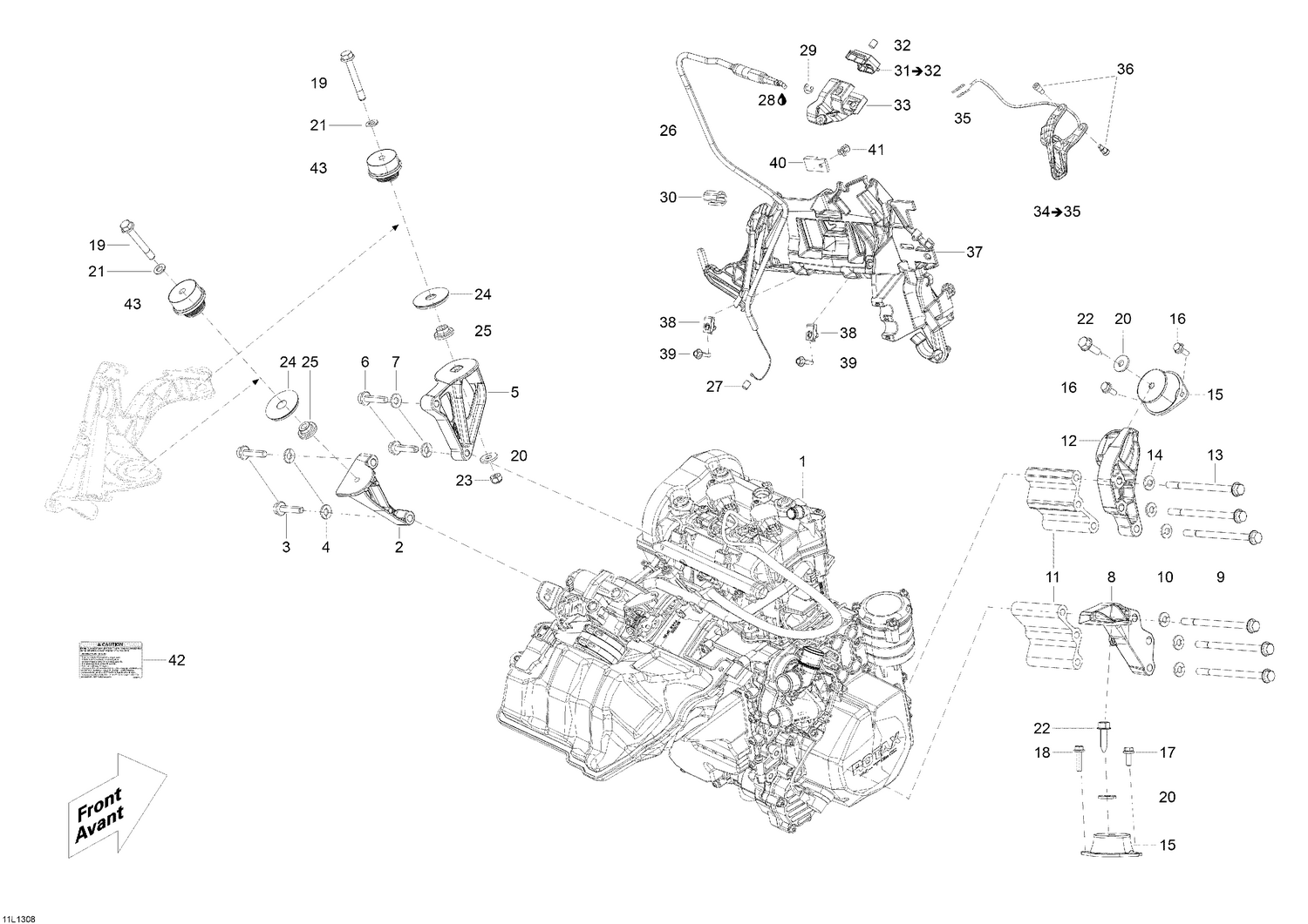 01- Engine And Engine Support