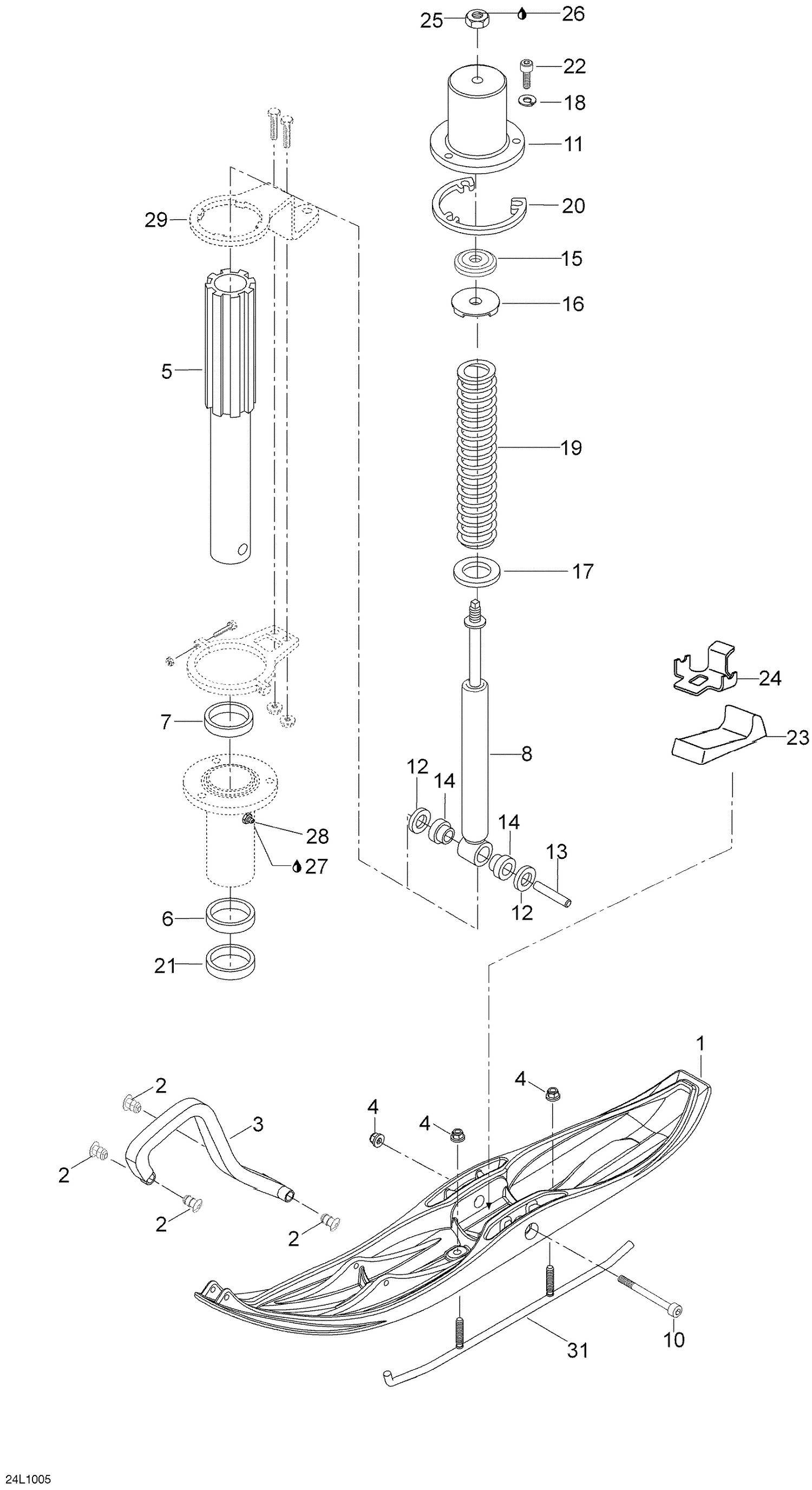 07- Front Suspension And Ski